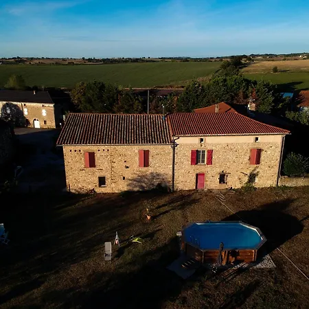 Le Secadou Et Table D'hotes Nocleg ze śniadaniem Bournazel (Tarn)